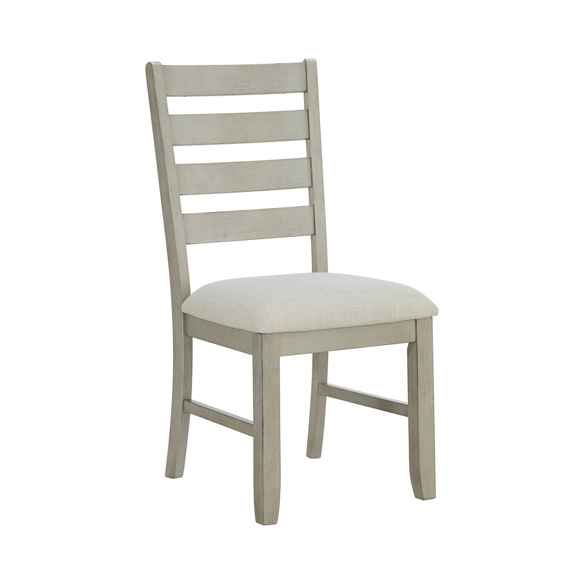 Farmington Medium Brown/Washed Stone 6-Piece Standard Height Dining Set - Ornate Home
