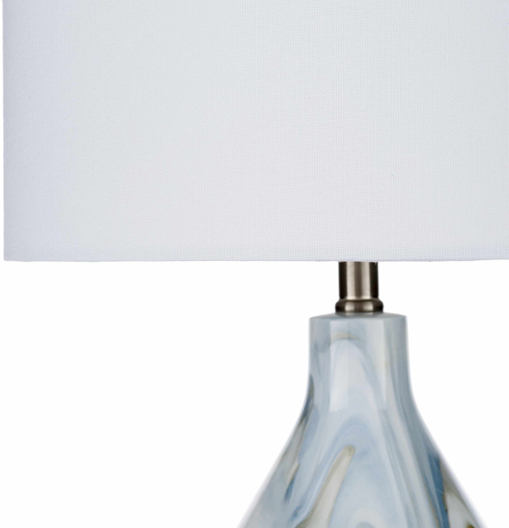 Farnborough Marble Ceramic Table Lamp - Ornate Home