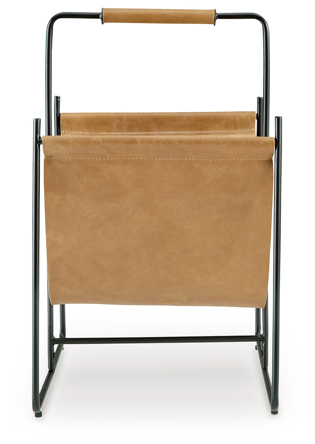 Faronworth Brown/Black Magazine Rack (Online Special Price) - Ornate Home