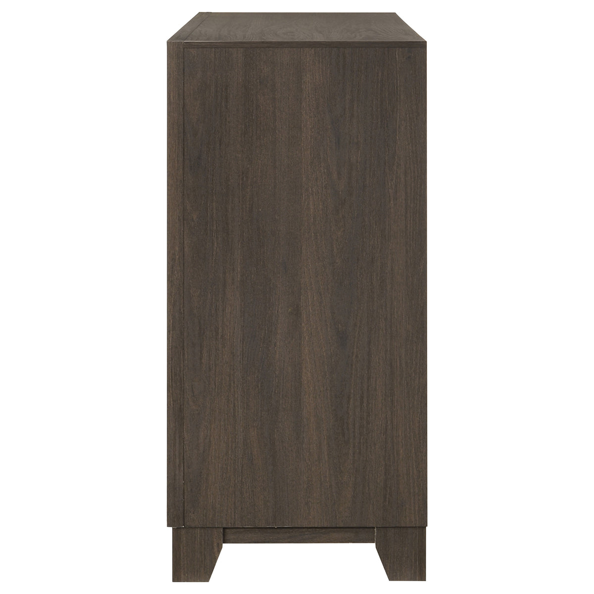 Farre Dark Brown 6-drawer Dresser - Ornate Home