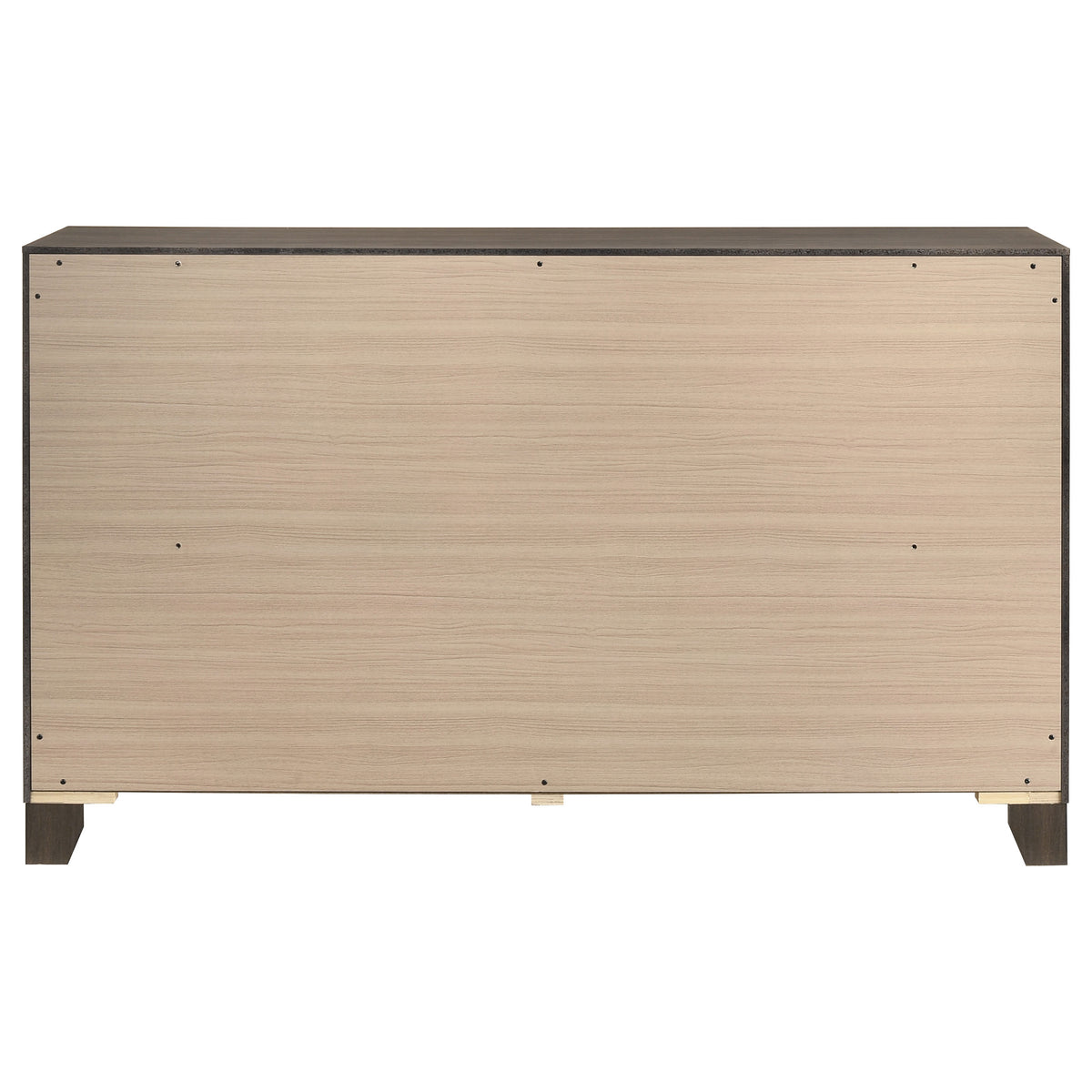 Farre Dark Brown 6-drawer Dresser - Ornate Home