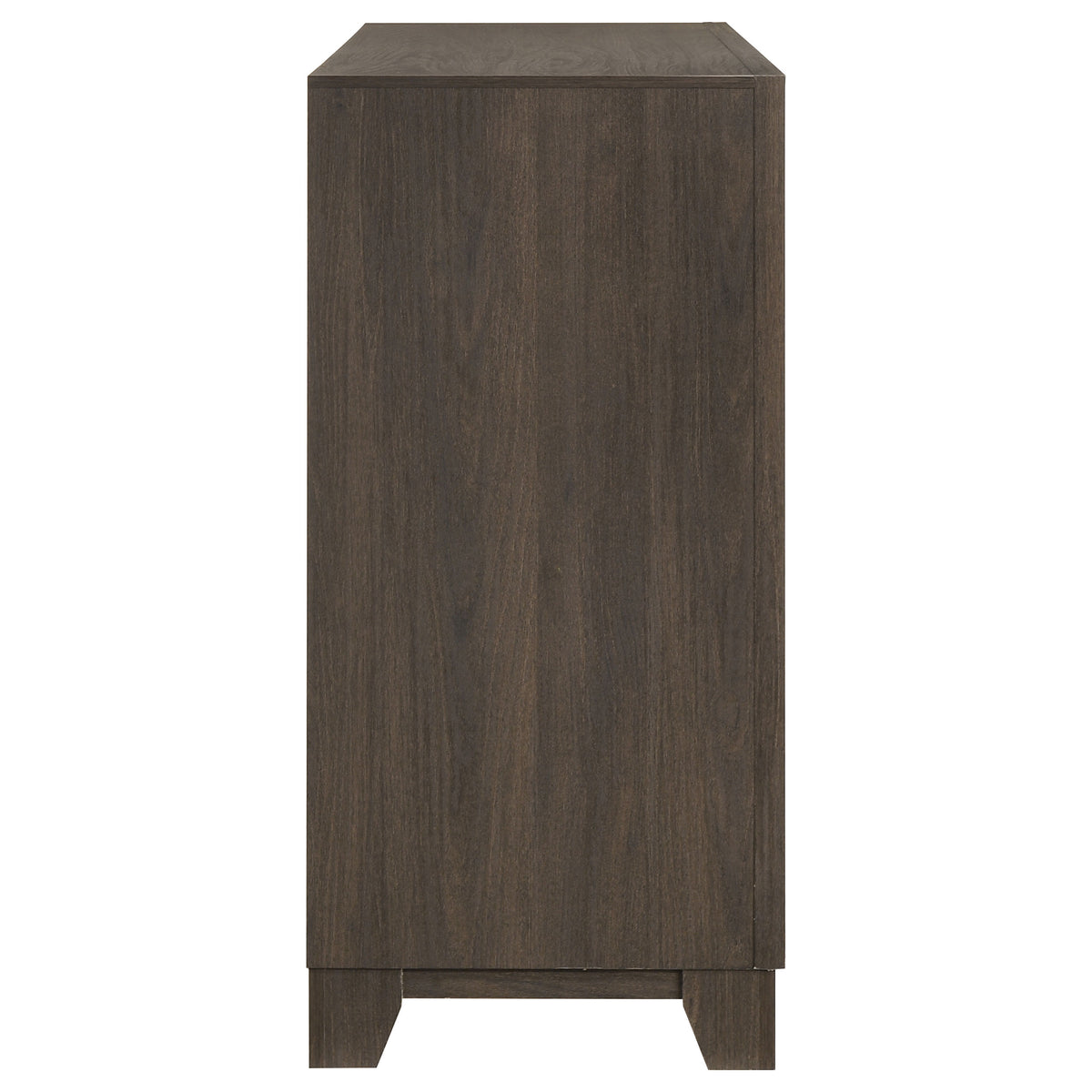 Farre Dark Brown 6-drawer Dresser - Ornate Home