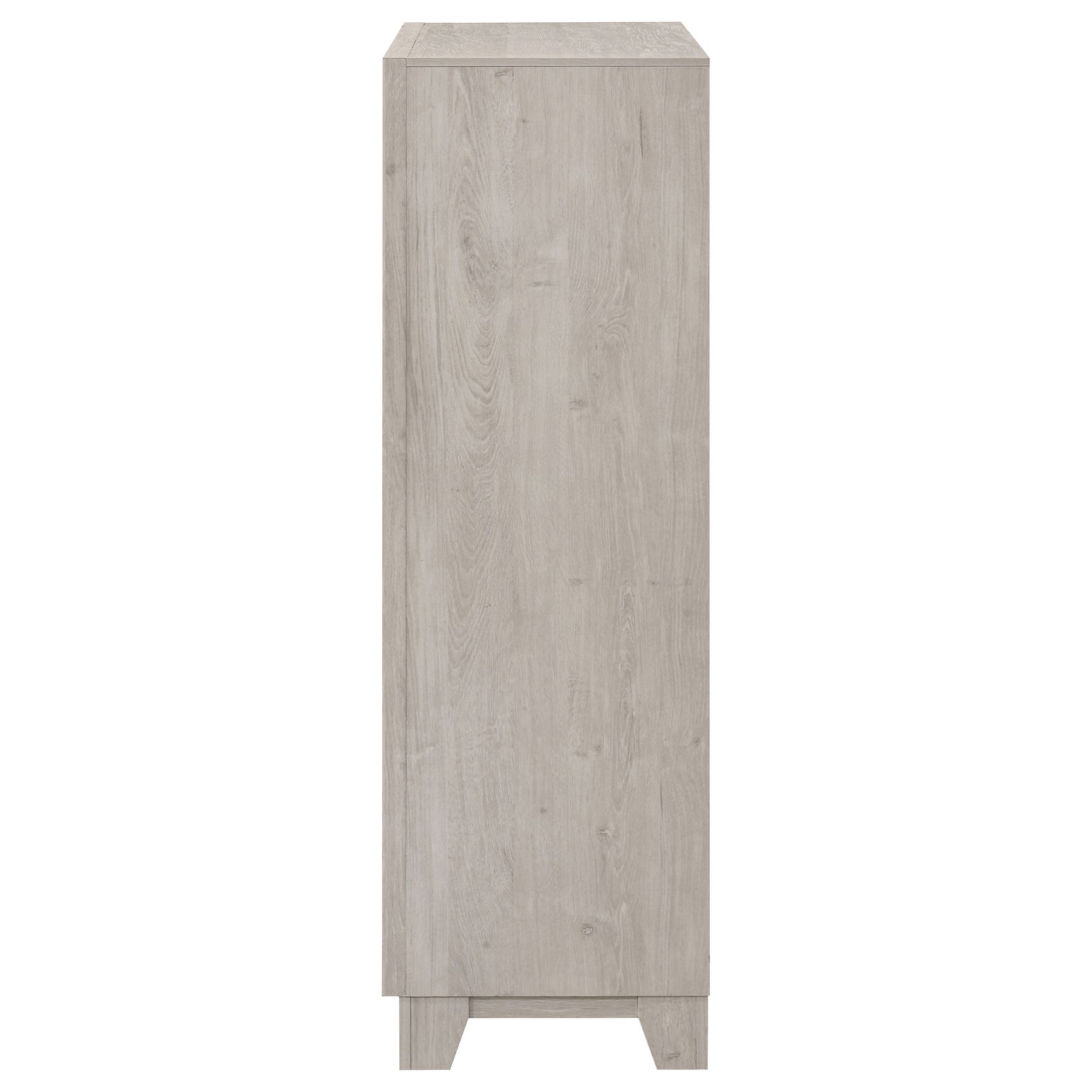 Farre Washed Grey 5-drawer Chest Of Drawers - Ornate Home