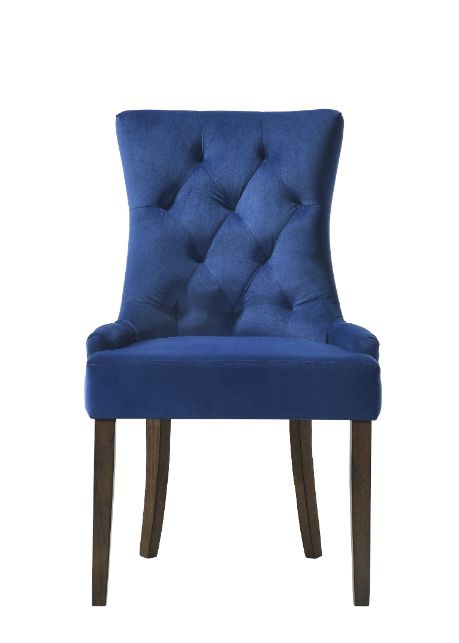 Farren Blue Side Chair (Set of 2) - Ornate Home