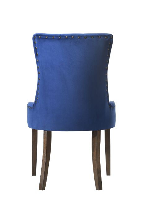 Farren Blue Side Chair (Set of 2) - Ornate Home