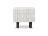 Farren Cream Outdoor Side Table - Ornate Home