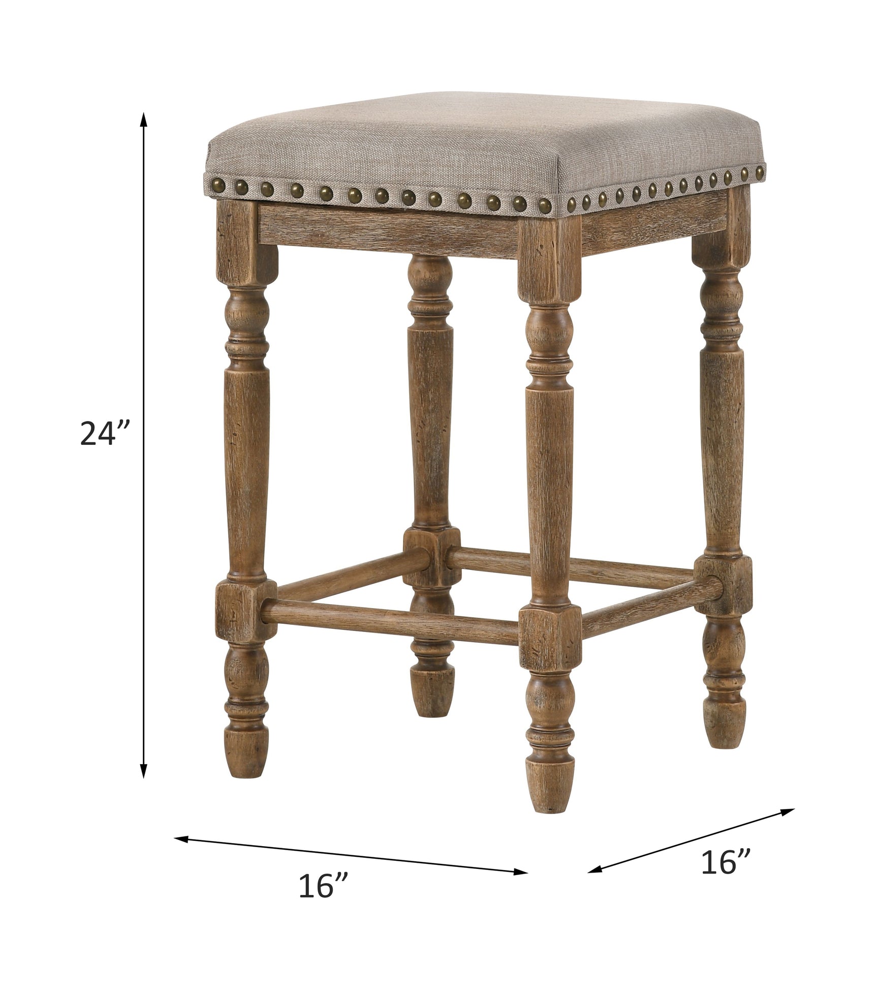 Farsiris Stool (2Pc) - Ornate Home