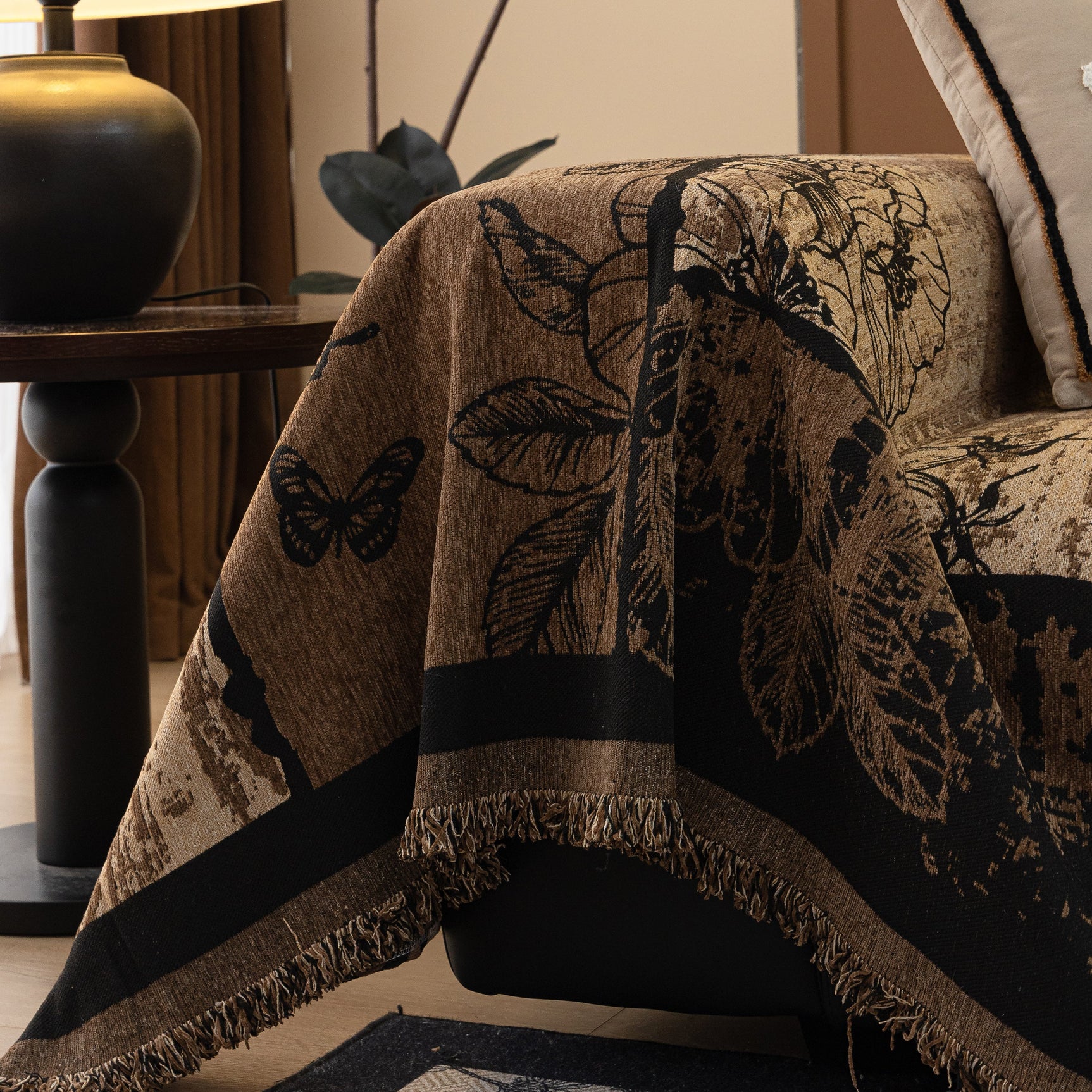 Fashion Couch Cover Blanket Bohemian Sectional Sofa Protector Furniture Covers for Sofas - Ornate Home