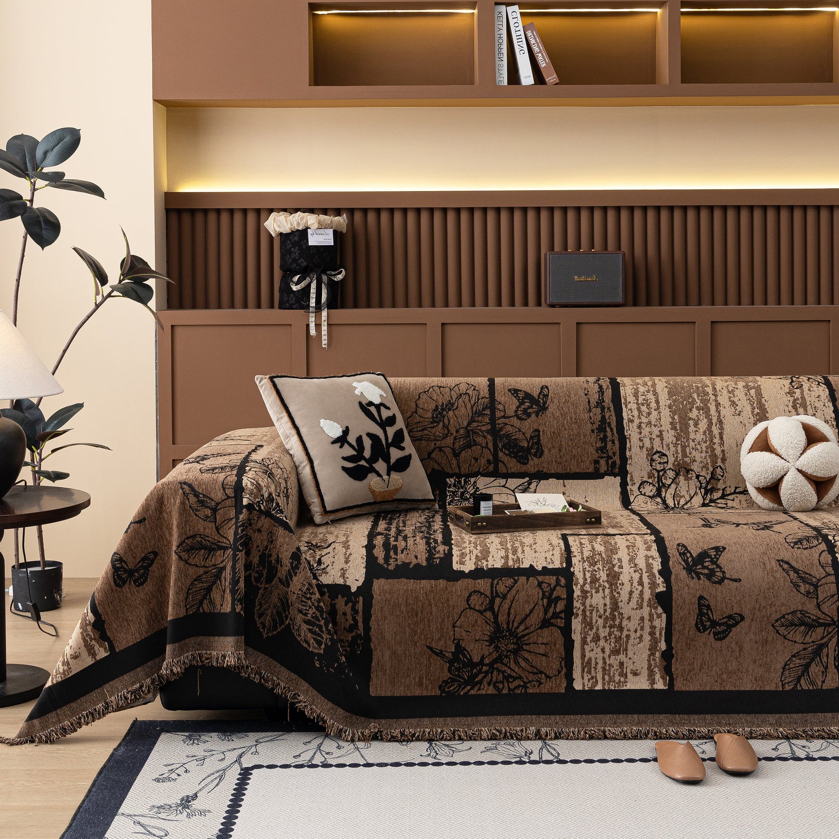 Fashion Couch Cover Blanket Bohemian Sectional Sofa Protector Furniture Covers for Sofas - Ornate Home