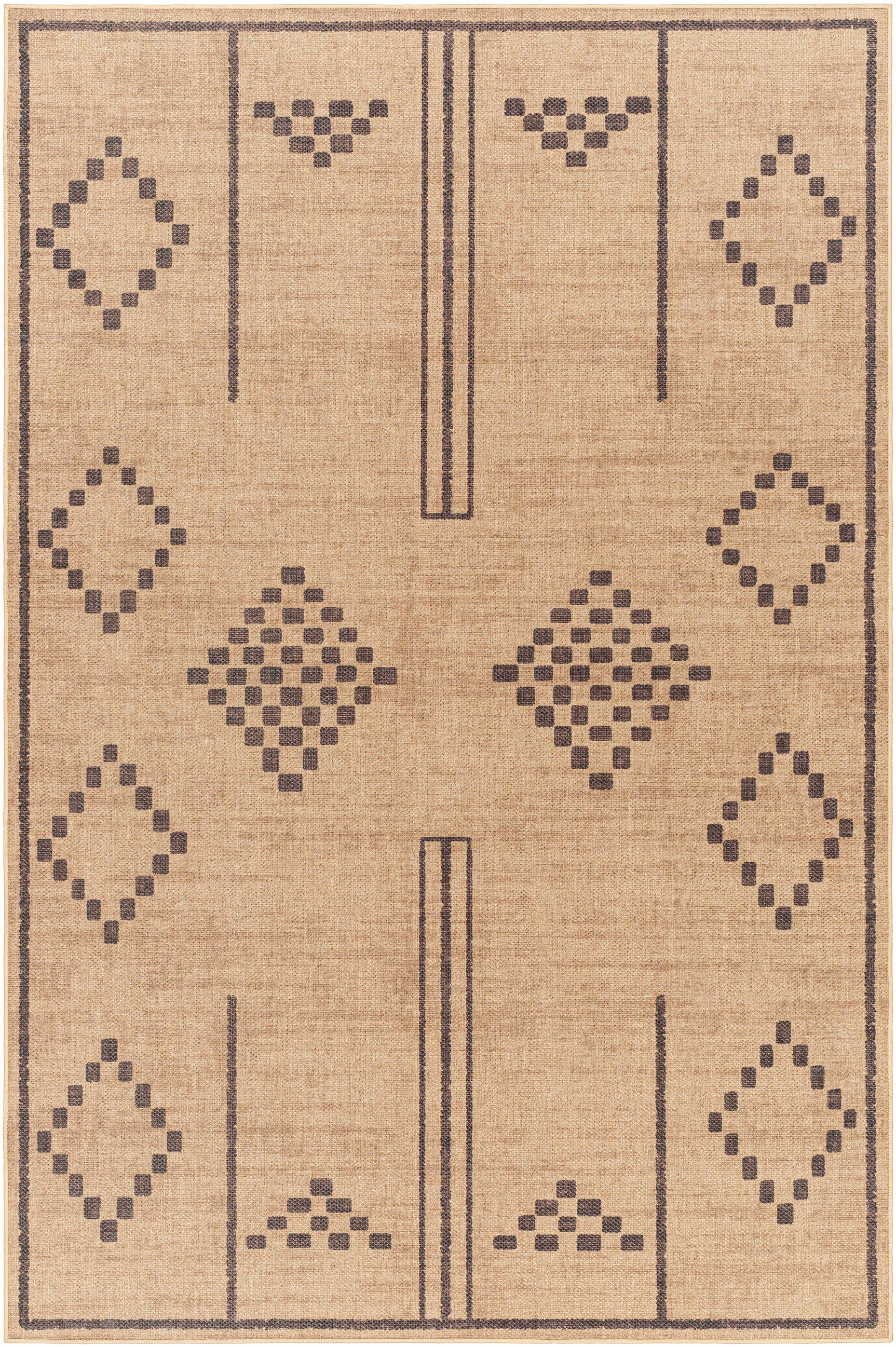 Fathi Washable Area Rug - Clearance - Ornate Home