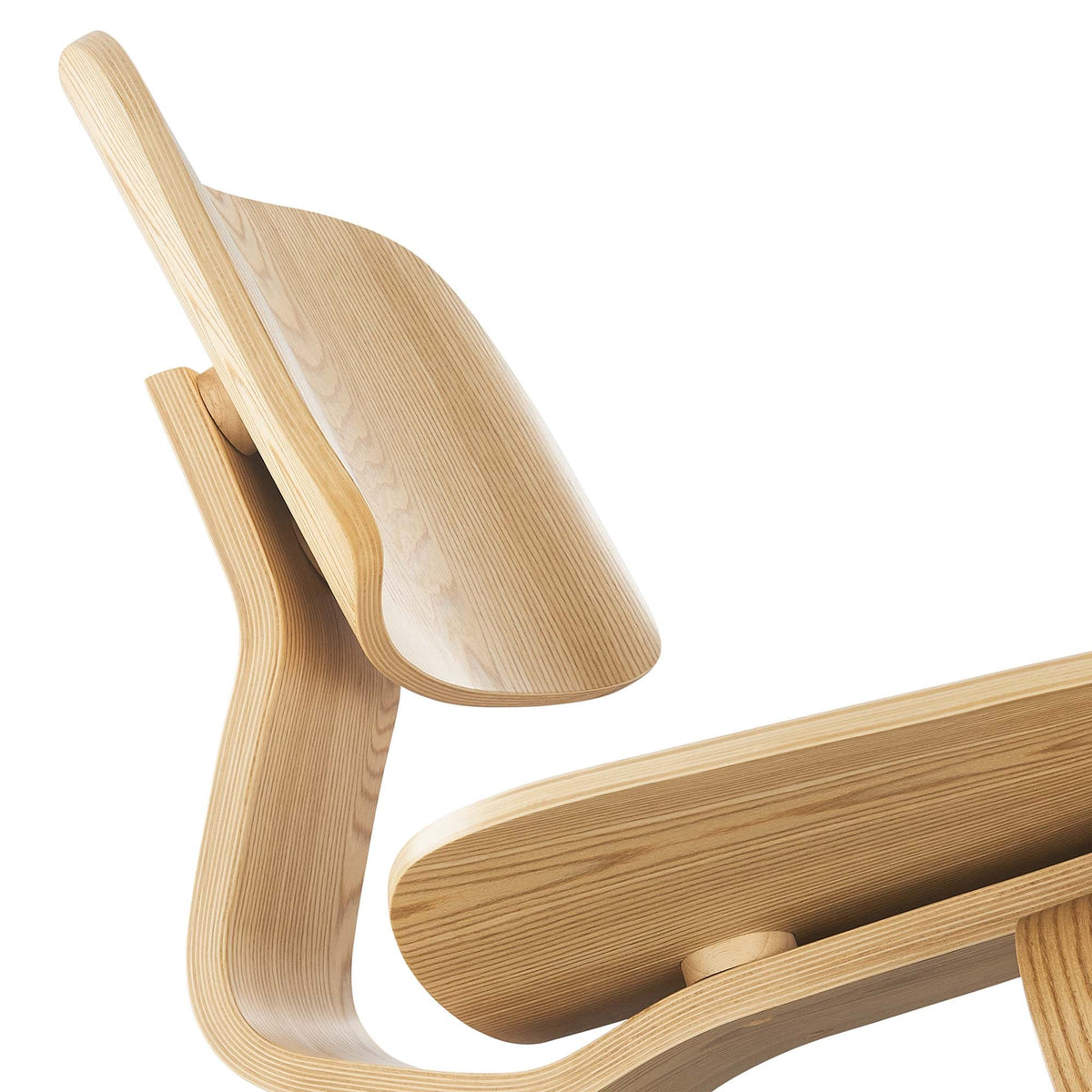 Fathom Natural Wood Lounge Chair - Ornate Home