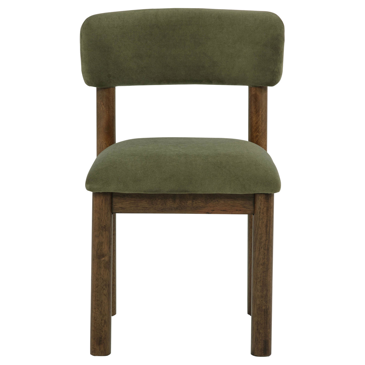 Faulkner Moss Green Upholstered Dining Side Chair (Set Of 2) - Ornate Home