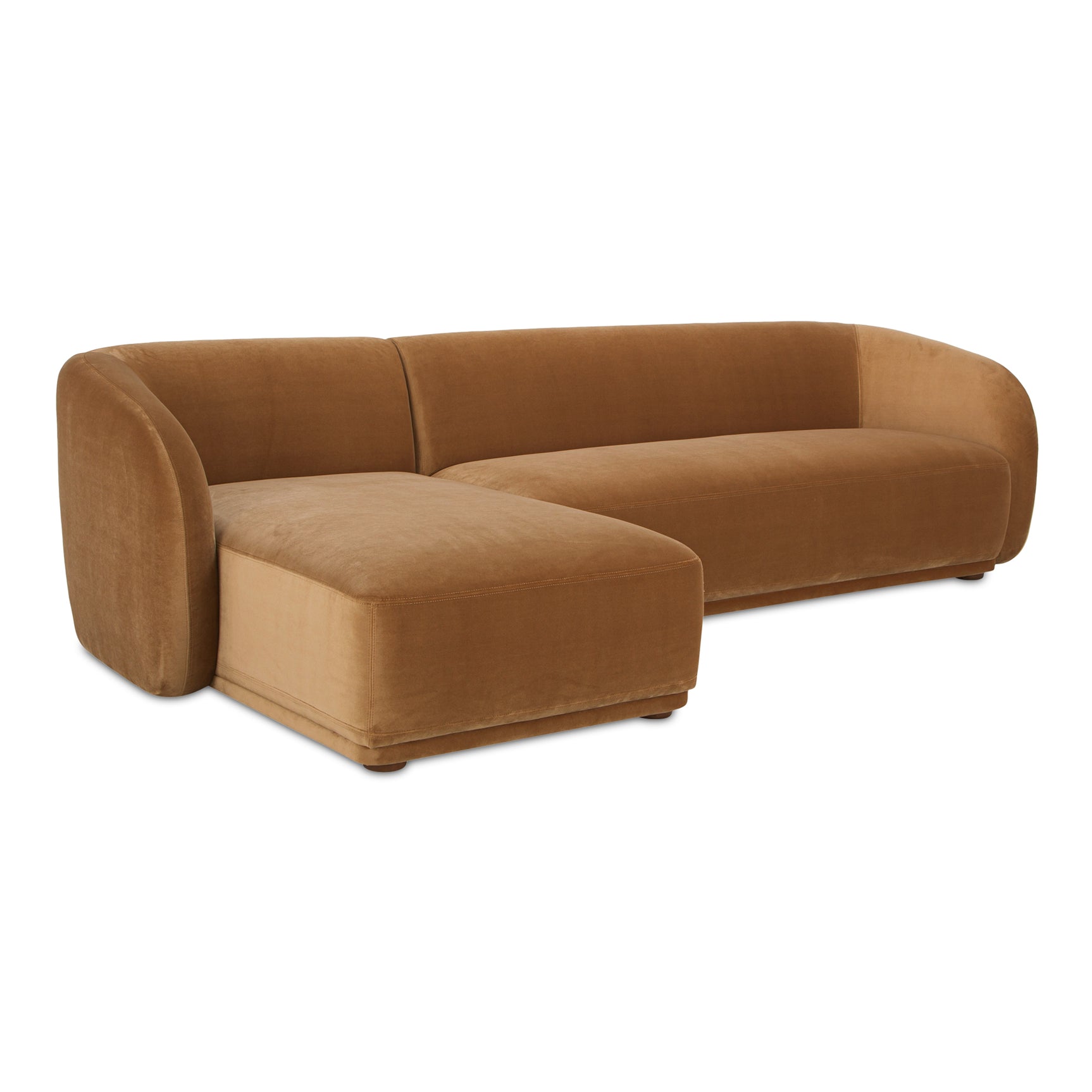 Faye Tan Left Sectional - Ornate Home