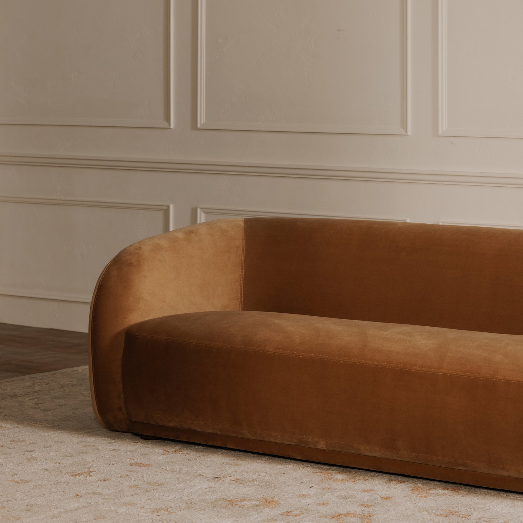 Faye Tan Sofa - Ornate Home