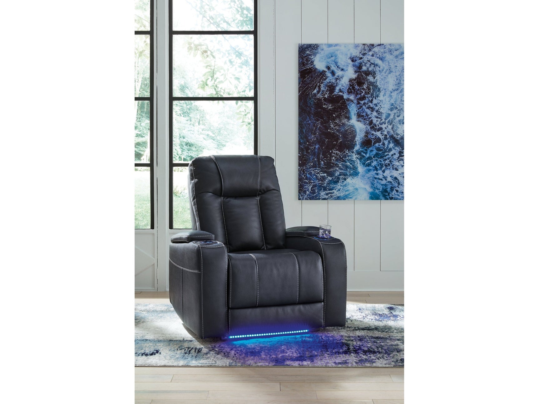 Feazada Sapphire Power Recliner - Ornate Home