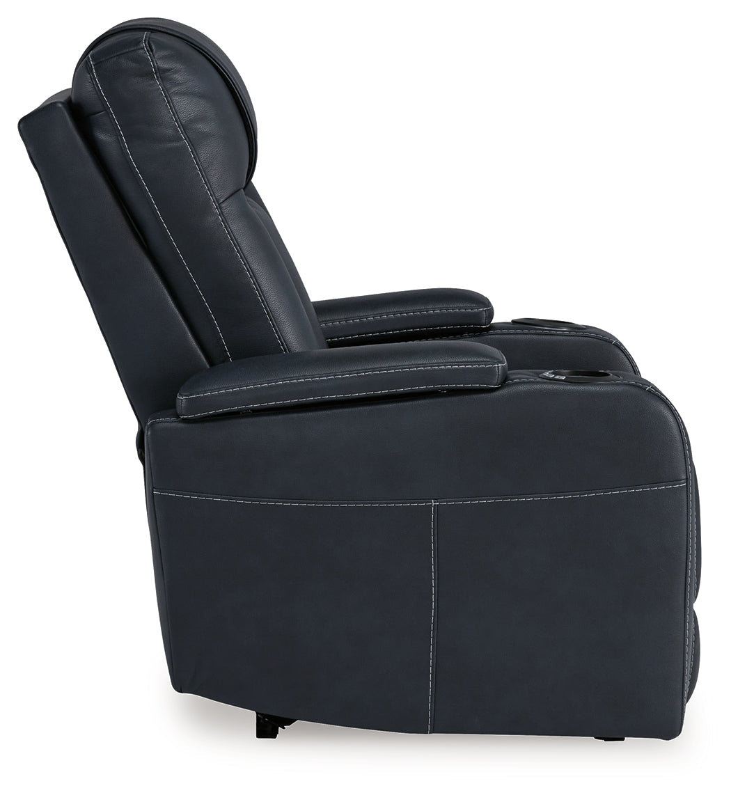 Feazada Sapphire Power Recliner - Ornate Home