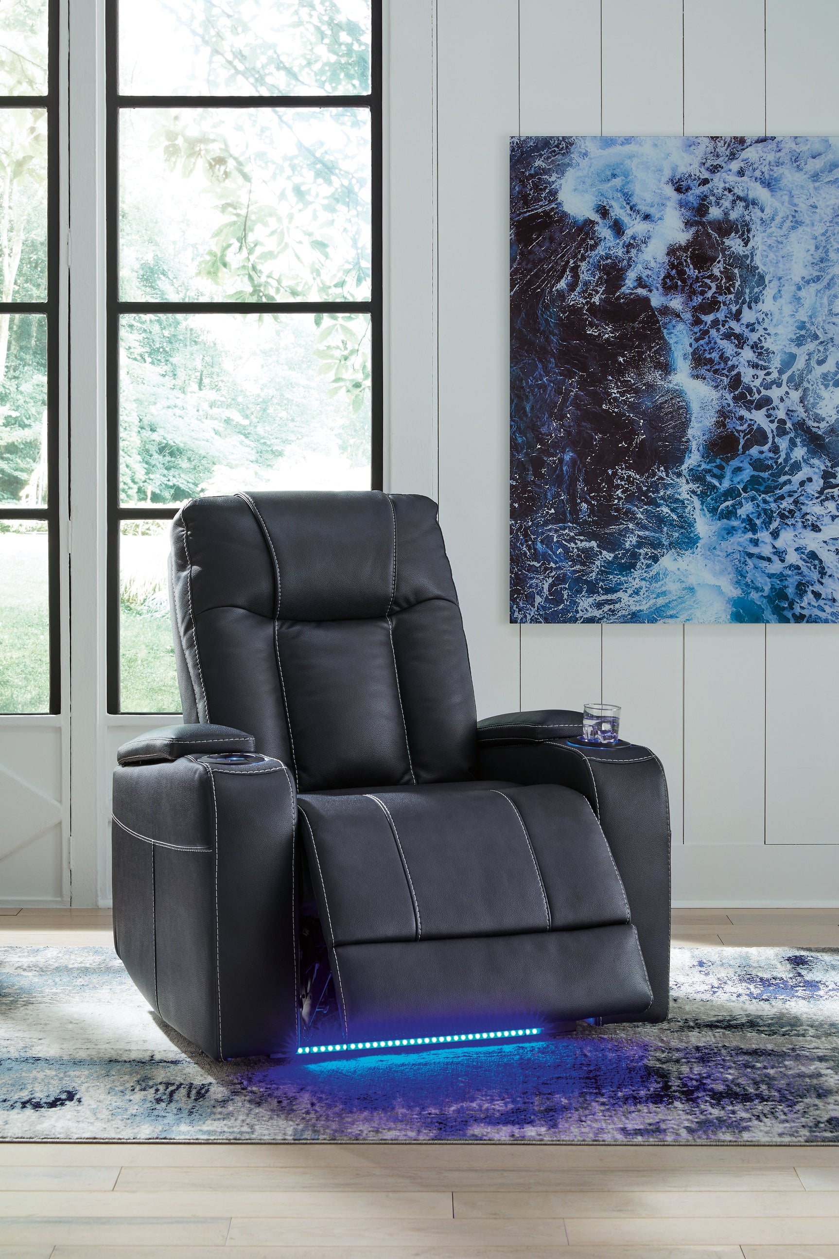Feazada Sapphire Power Recliner - Ornate Home