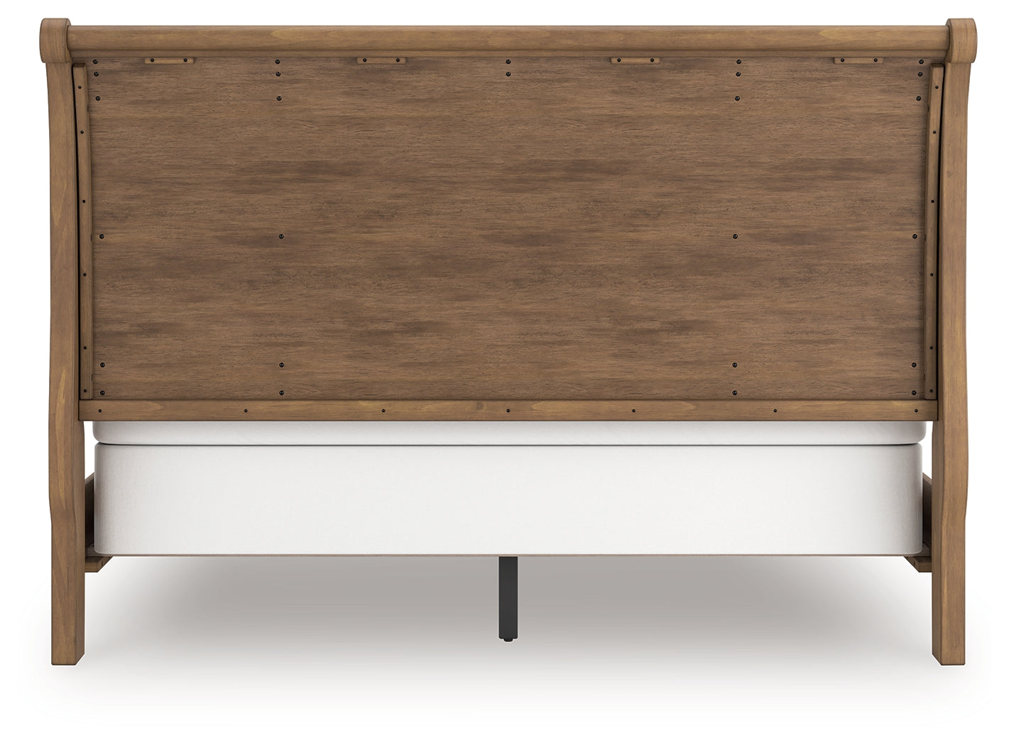 Feddinger Medium Brown King Sleigh Bed - Ornate Home