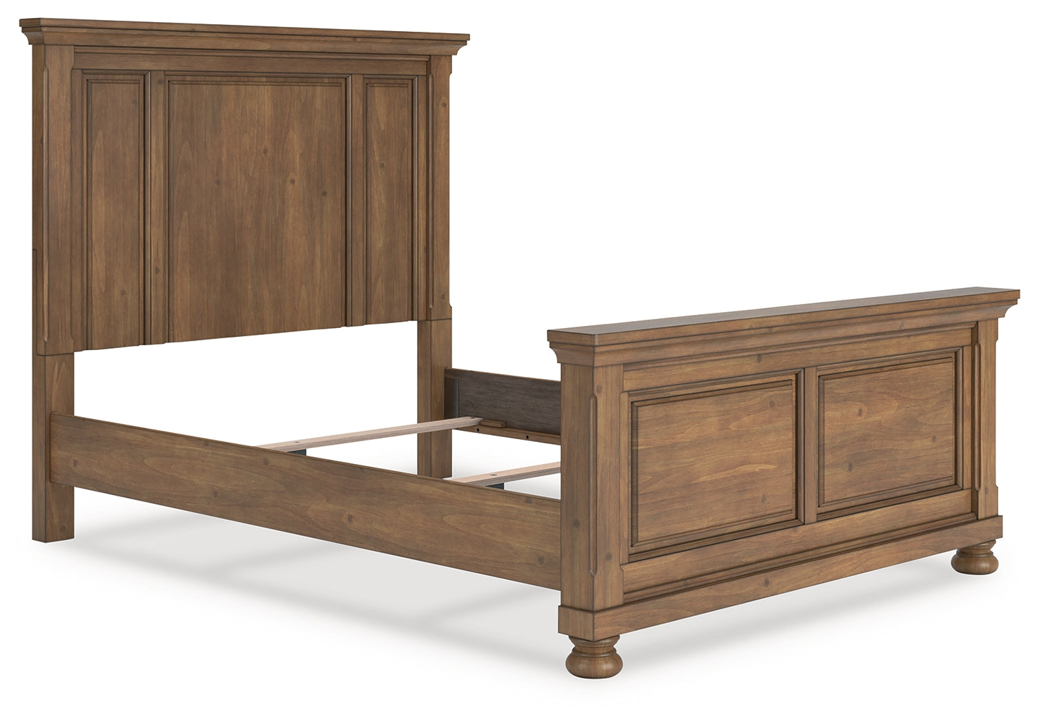 Feddinger Medium Brown Queen Panel Bed, Dresser and Mirror (Online Special Price) - Ornate Home