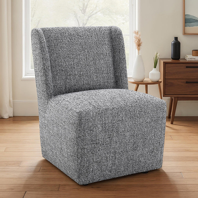 Fede Pewter Gray Dining Side Chair - Ornate Home