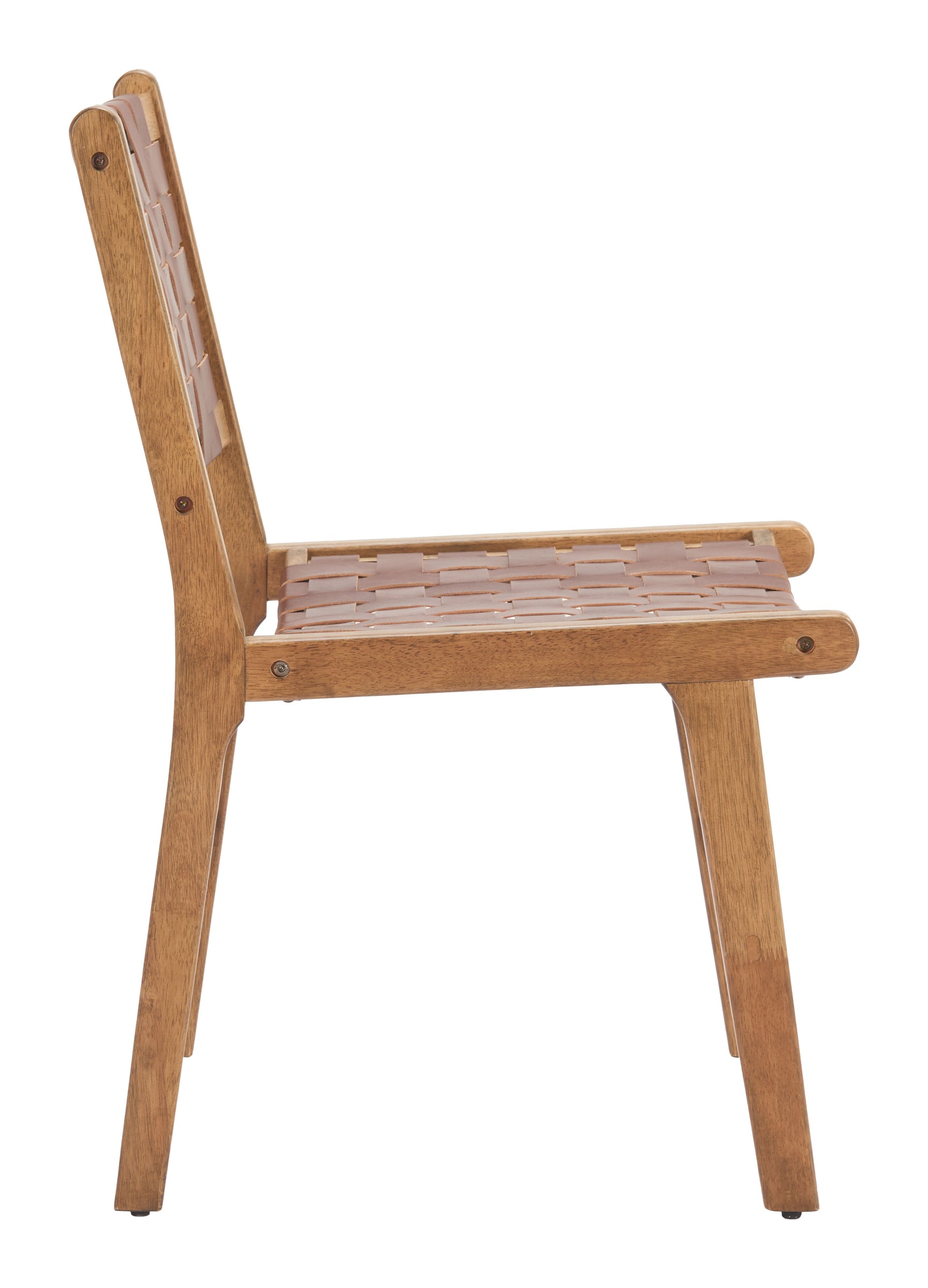 Feder Brown Dining Chair (Set of 2) - Ornate Home