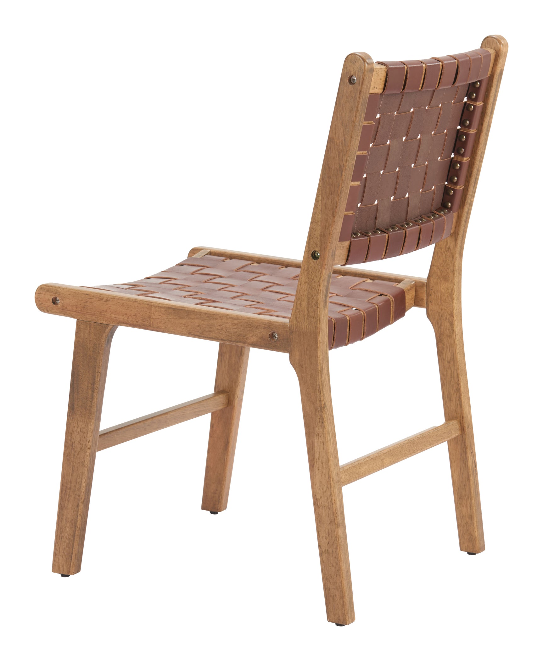 Feder Brown Dining Chair (Set of 2) - Ornate Home