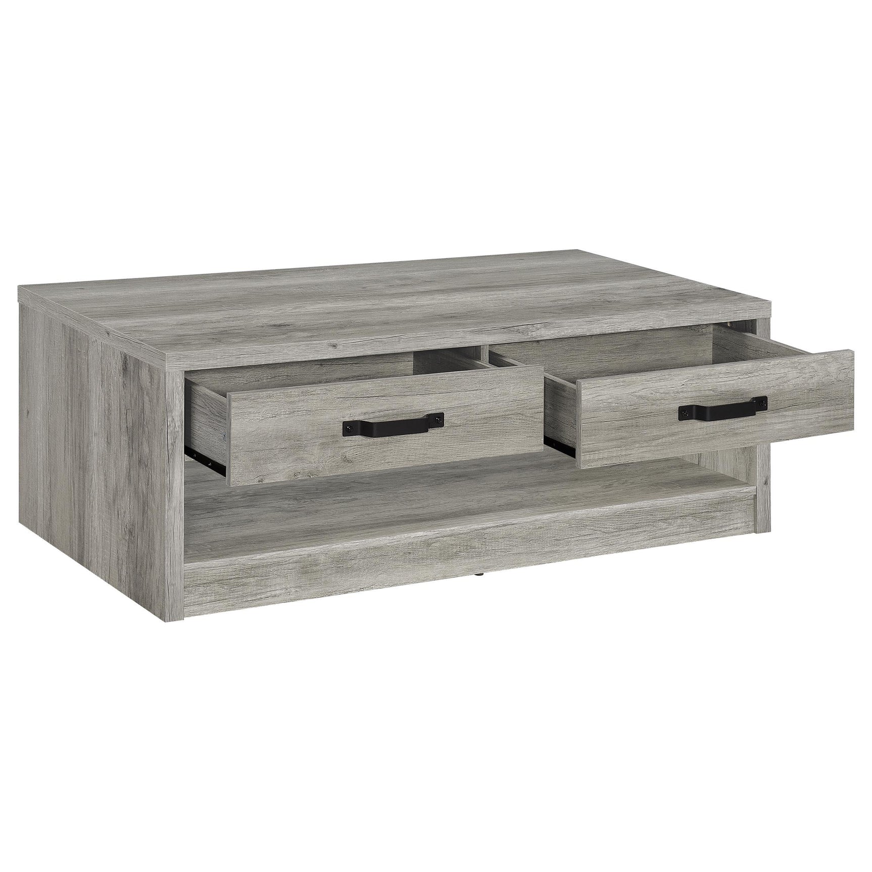 Felix Grey Driftwood 2-piece Coffee and End Table Set - Ornate Home