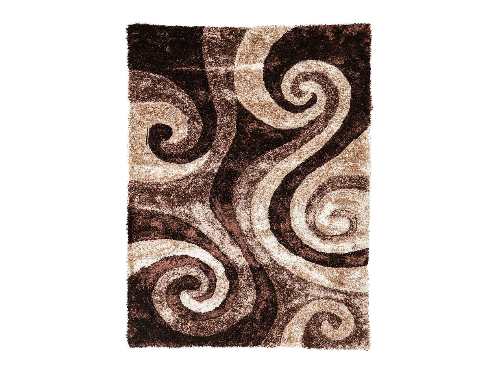 Fermont Brown Beige 5' X 8' Area Rug - Ornate Home