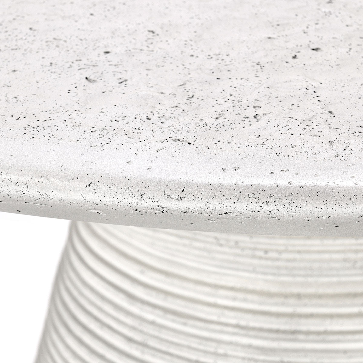 Fern White Outdoor Round Dining Table - Ornate Home