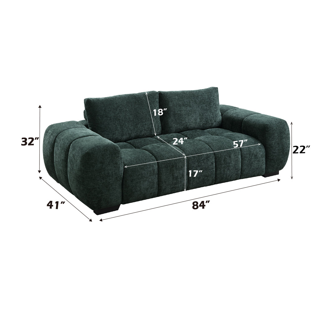 Ferrand Green Sofa - Ornate Home