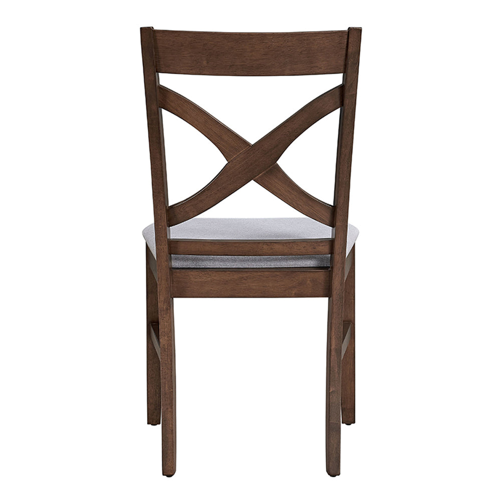 Ferris Brown Side Chair (Set of 2) - Ornate Home