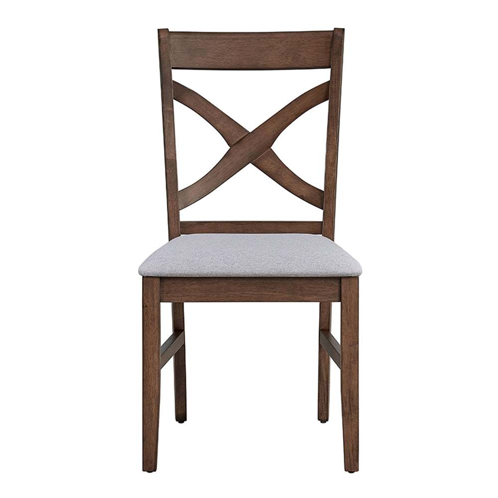 Ferris Brown Side Chair (Set of 2) - Ornate Home