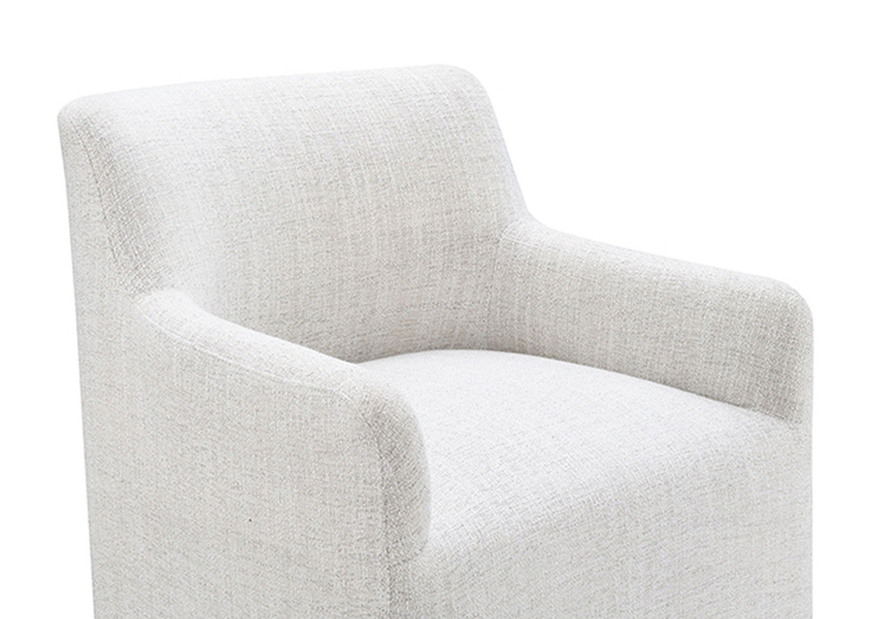 Fico Pristine White Arm Chair - Ornate Home