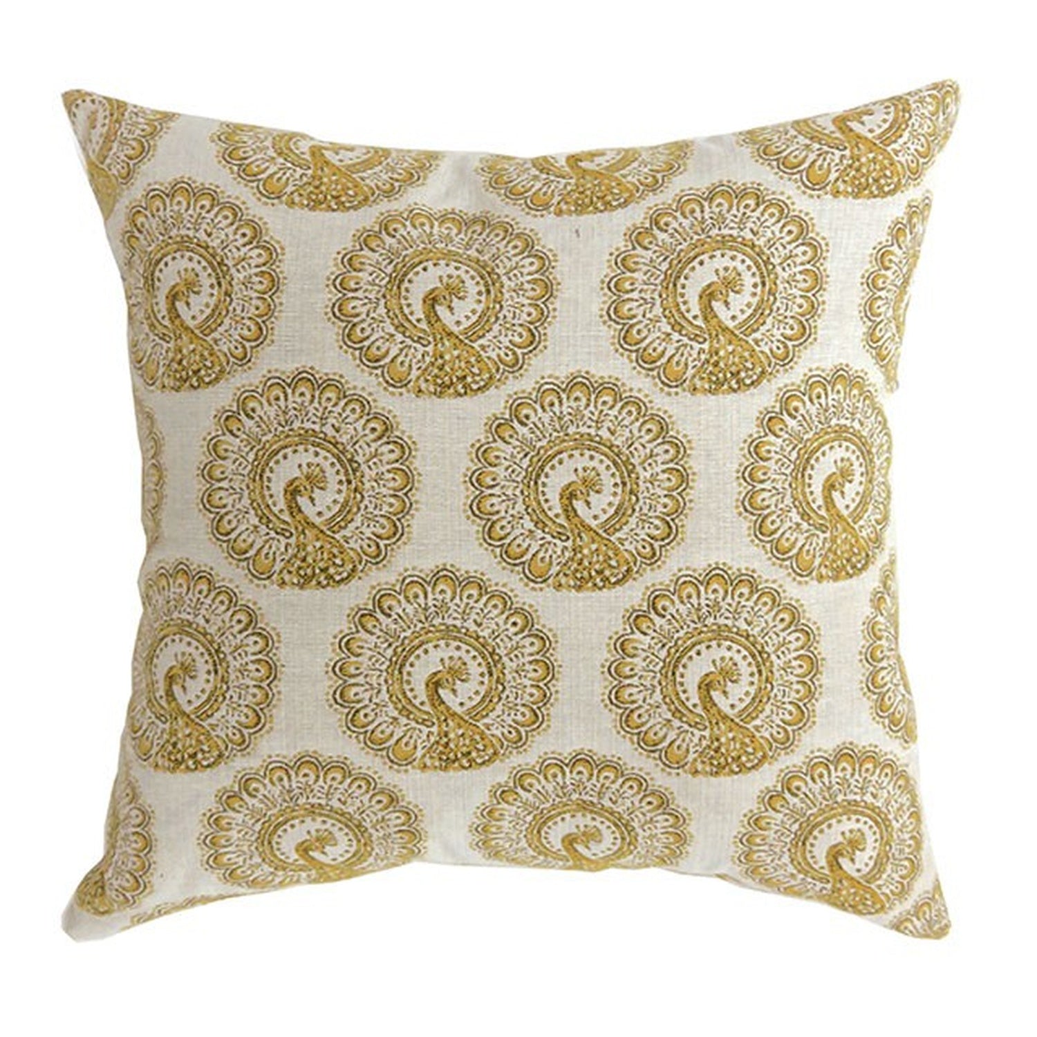 Fifi Yellow 18x18 Pillow (Set of 2) - Ornate Home