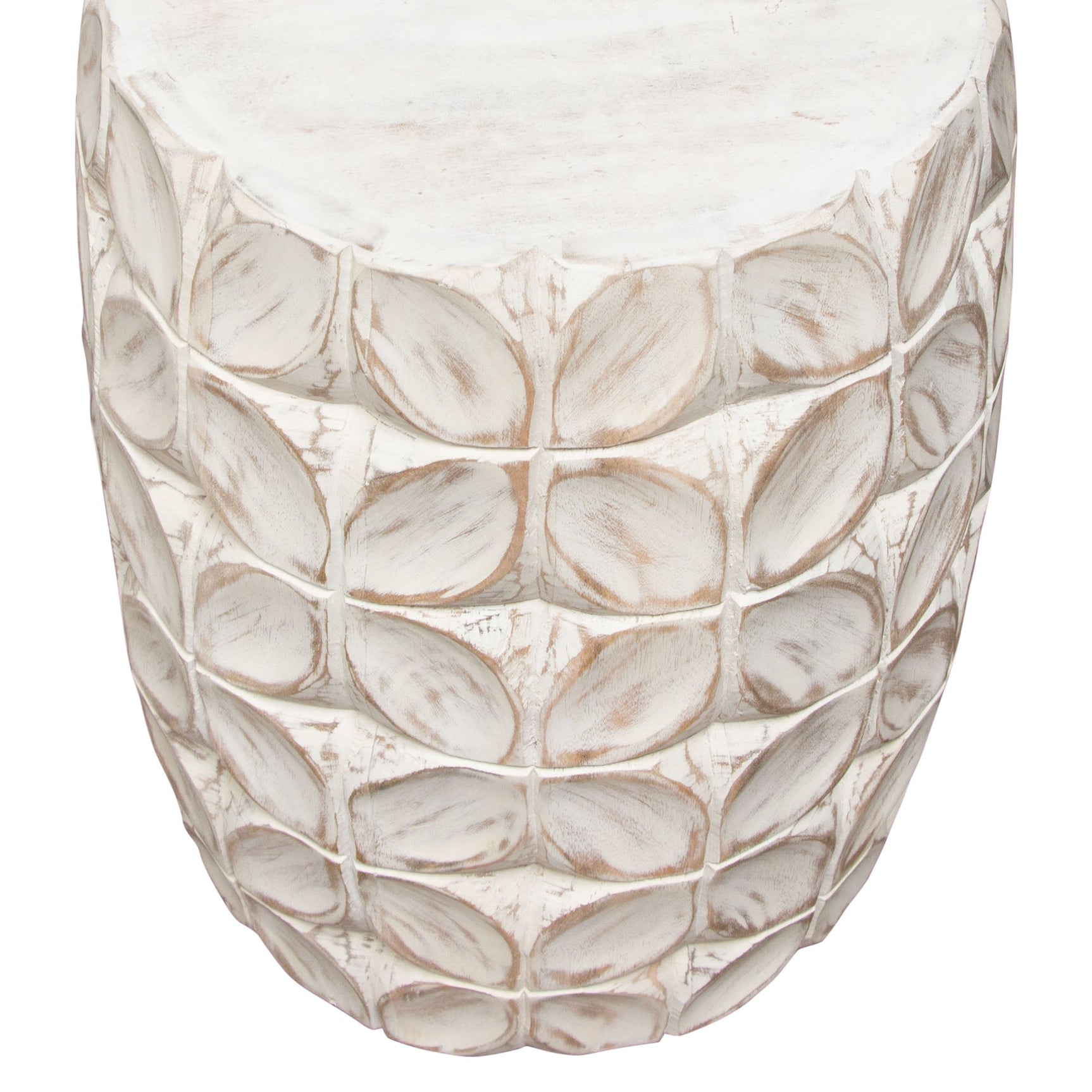 Fig White Accent Table - Ornate Home