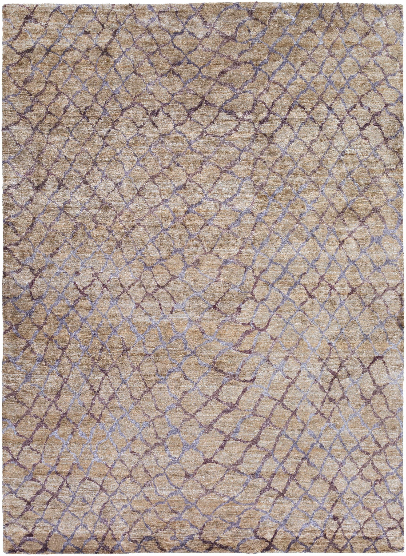 Filbert Premium Viscose Area Carpet - Clearance - Ornate Home