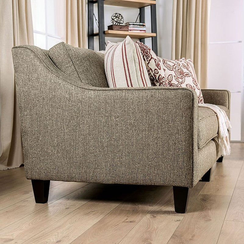 Fillmore Warm Gray Loveseat - Ornate Home