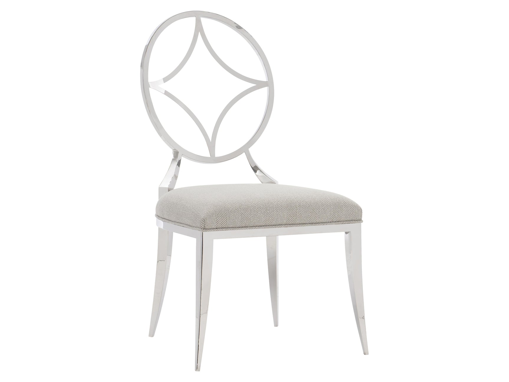 Filmore Warm Beige Fabric Side Chair - Ornate Home