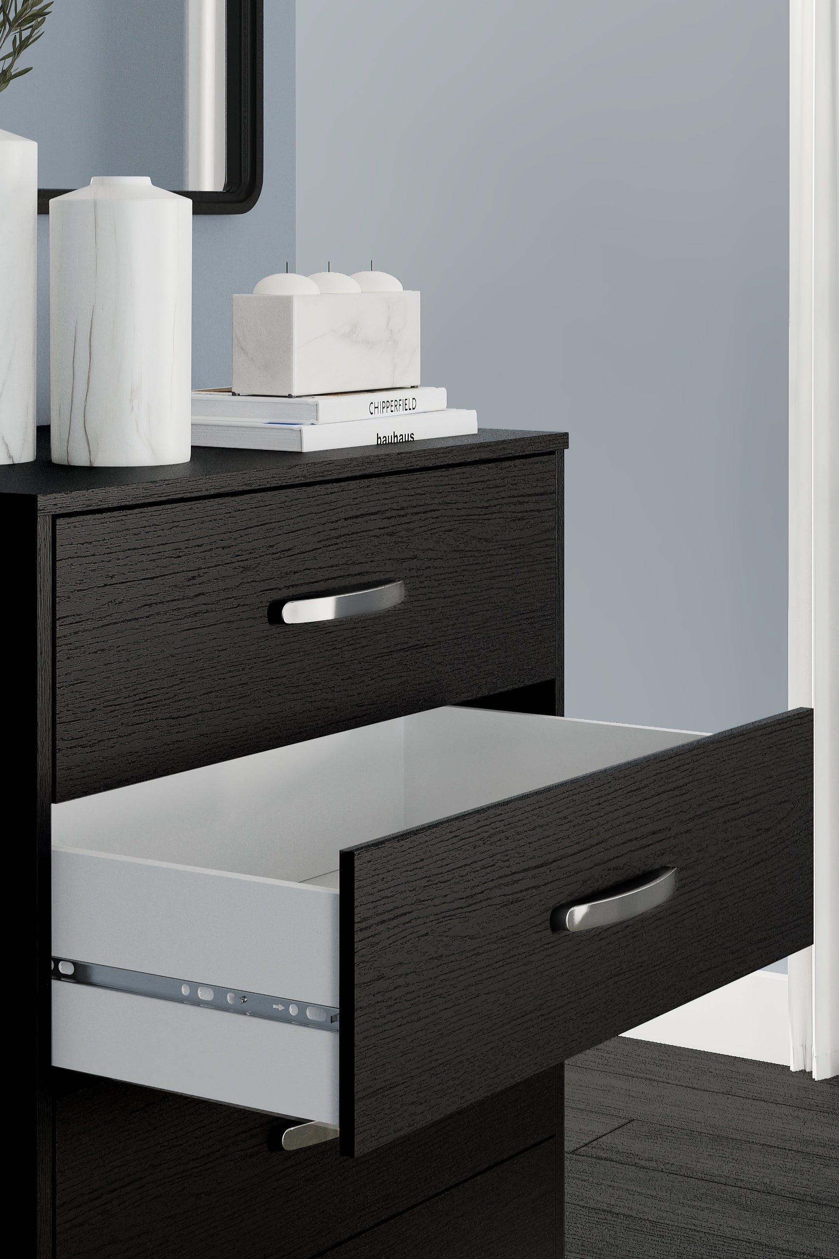 Finch Black Chest of Drawers (Online Special Price) - Ornate Home