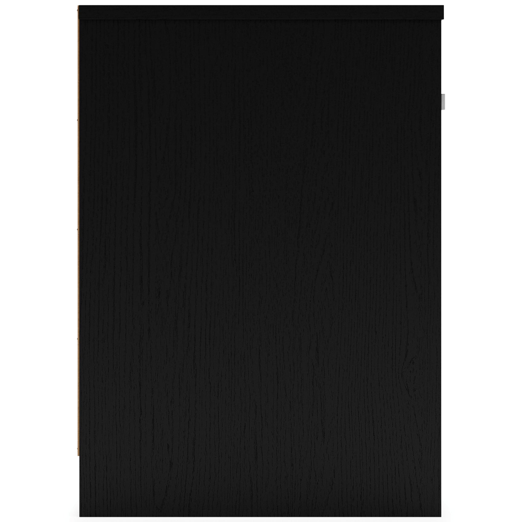 Finch Black One Drawer Nightstand - Ornate Home