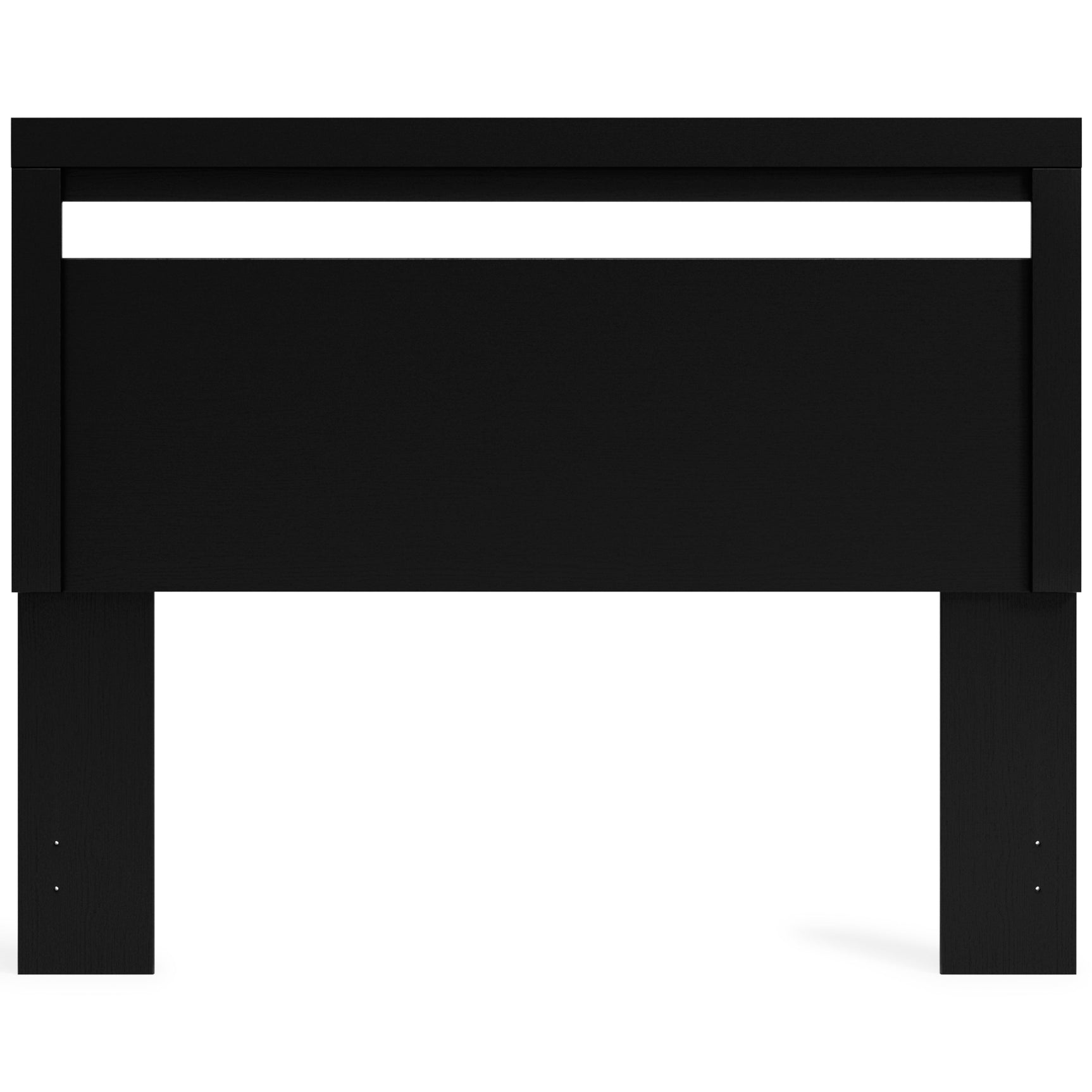 Finch Black Queen Panel Headboard - Ornate Home