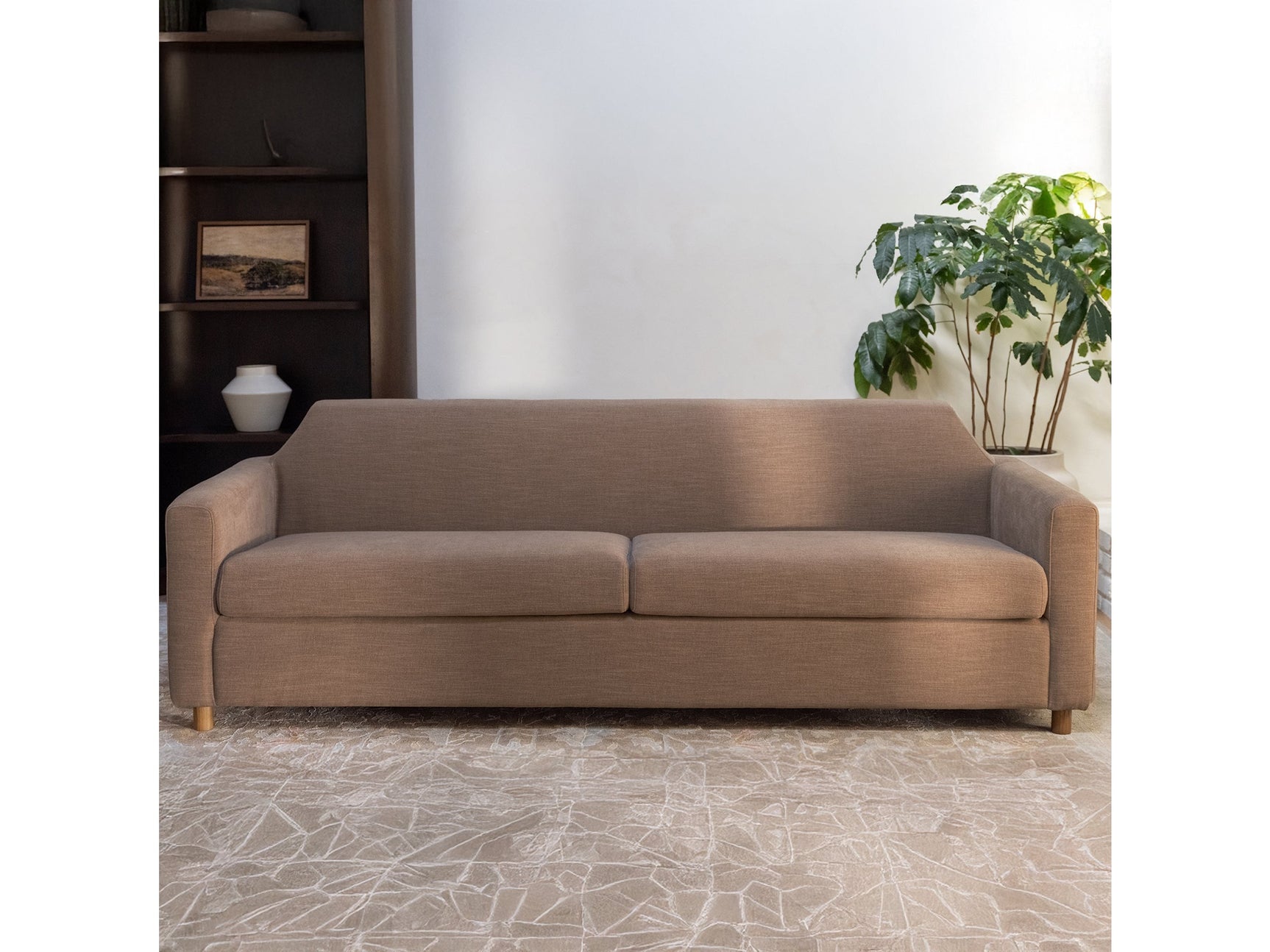 Finch Soft Brown Sofa - Ornate Home