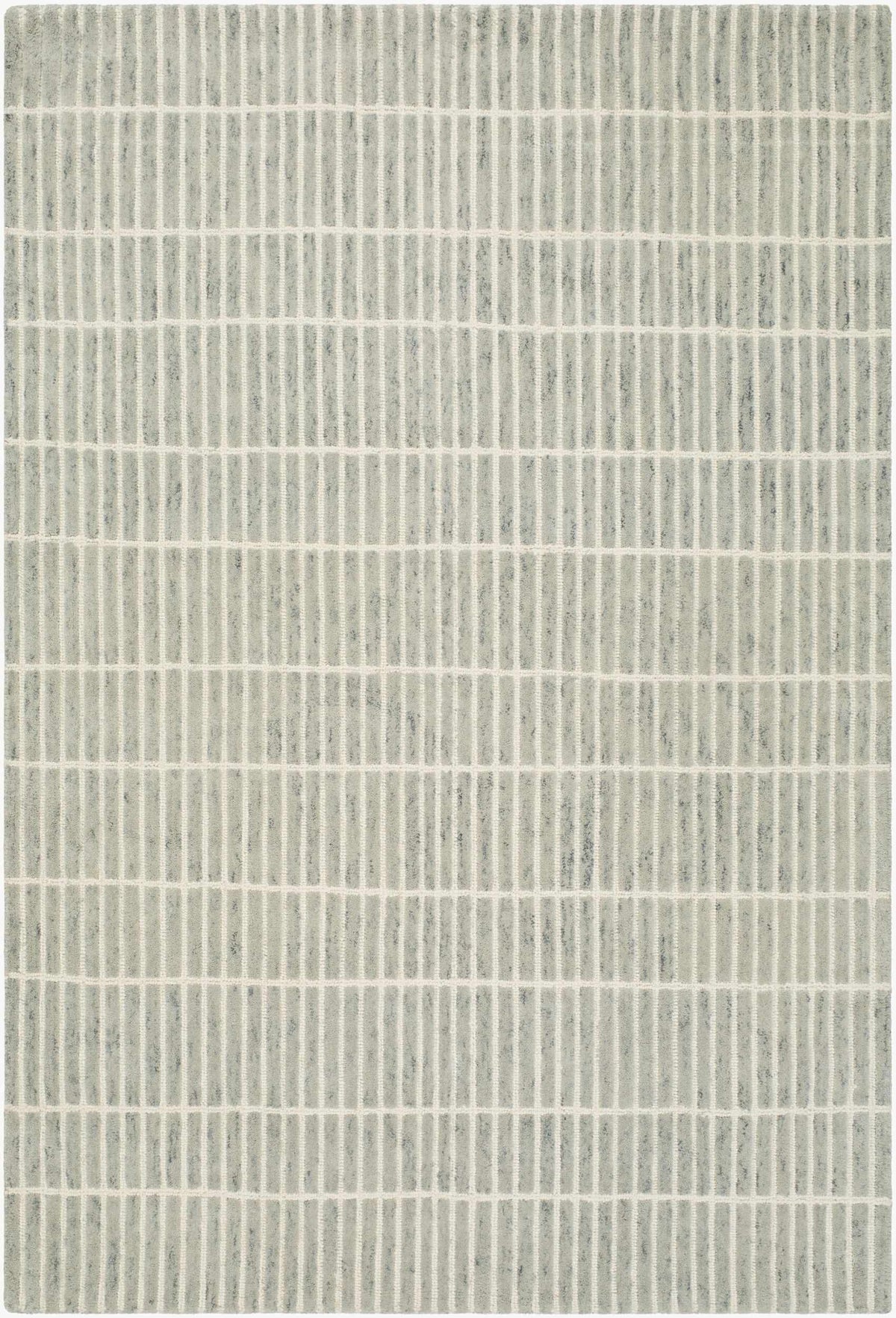 Finial Sage Wool Area Rug - Ornate Home