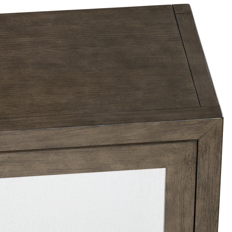 Finn Brown/White Four-Door Sideboard - Ornate Home