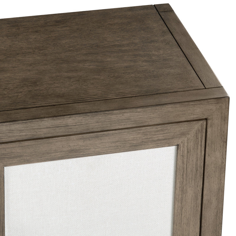 Finn Brown/White Two-Door Cabinet - Ornate Home