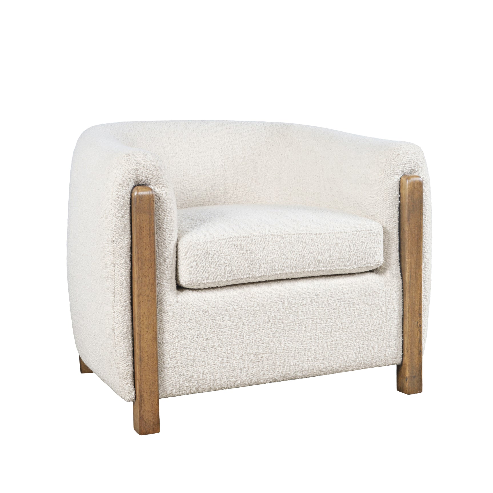 Finn Natural Accent Chair - Ornate Home