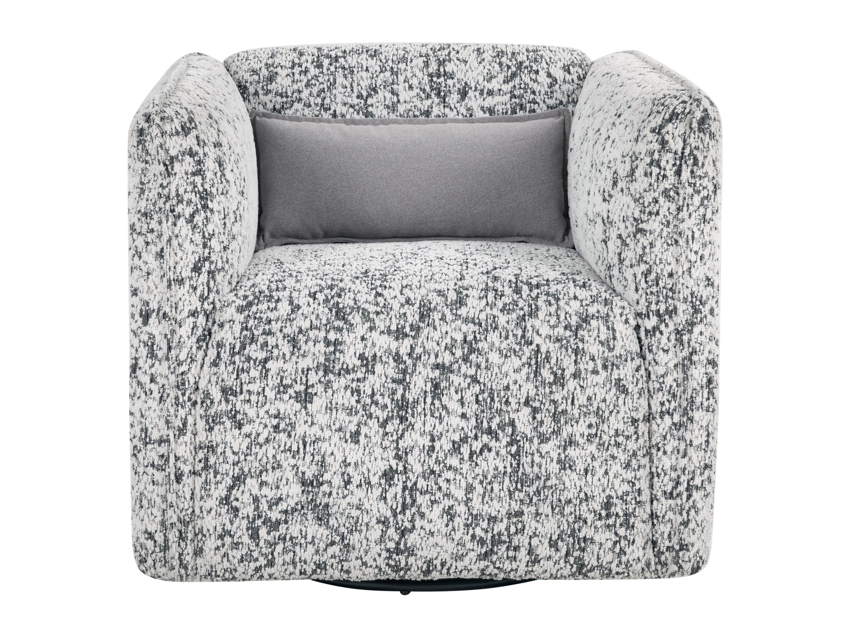 Finnegan Gray Swivel Chair - Ornate Home
