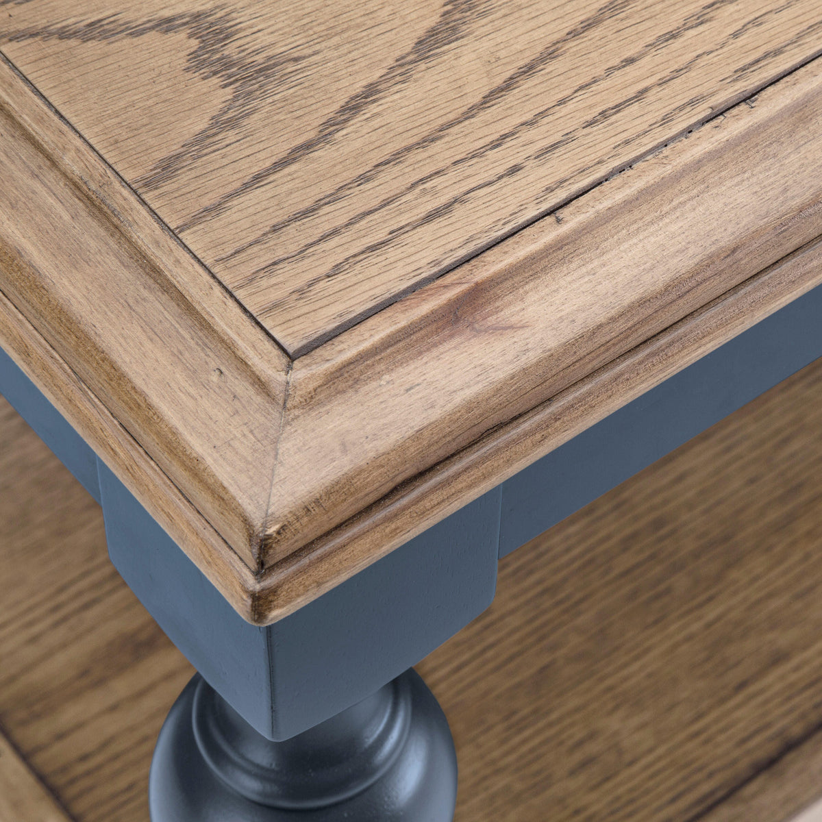 Finnworth Blue/Brown Console Sofa Table