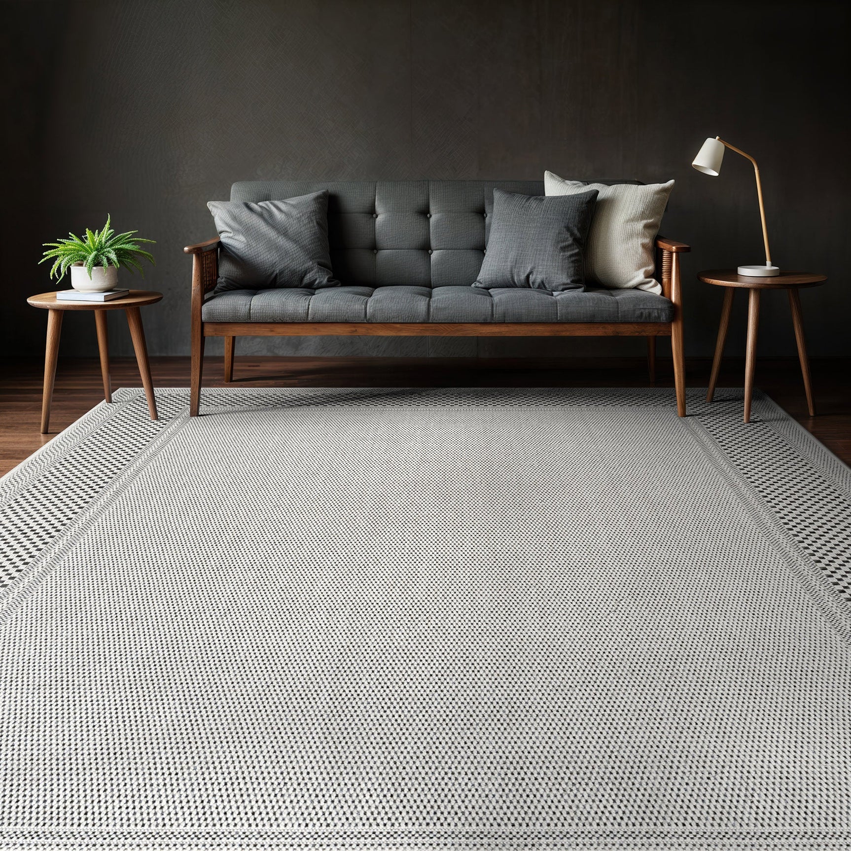 Fiora Bone 6 Jute-Look Rug | Indoor/Outdoor Elegance - Ornate Home