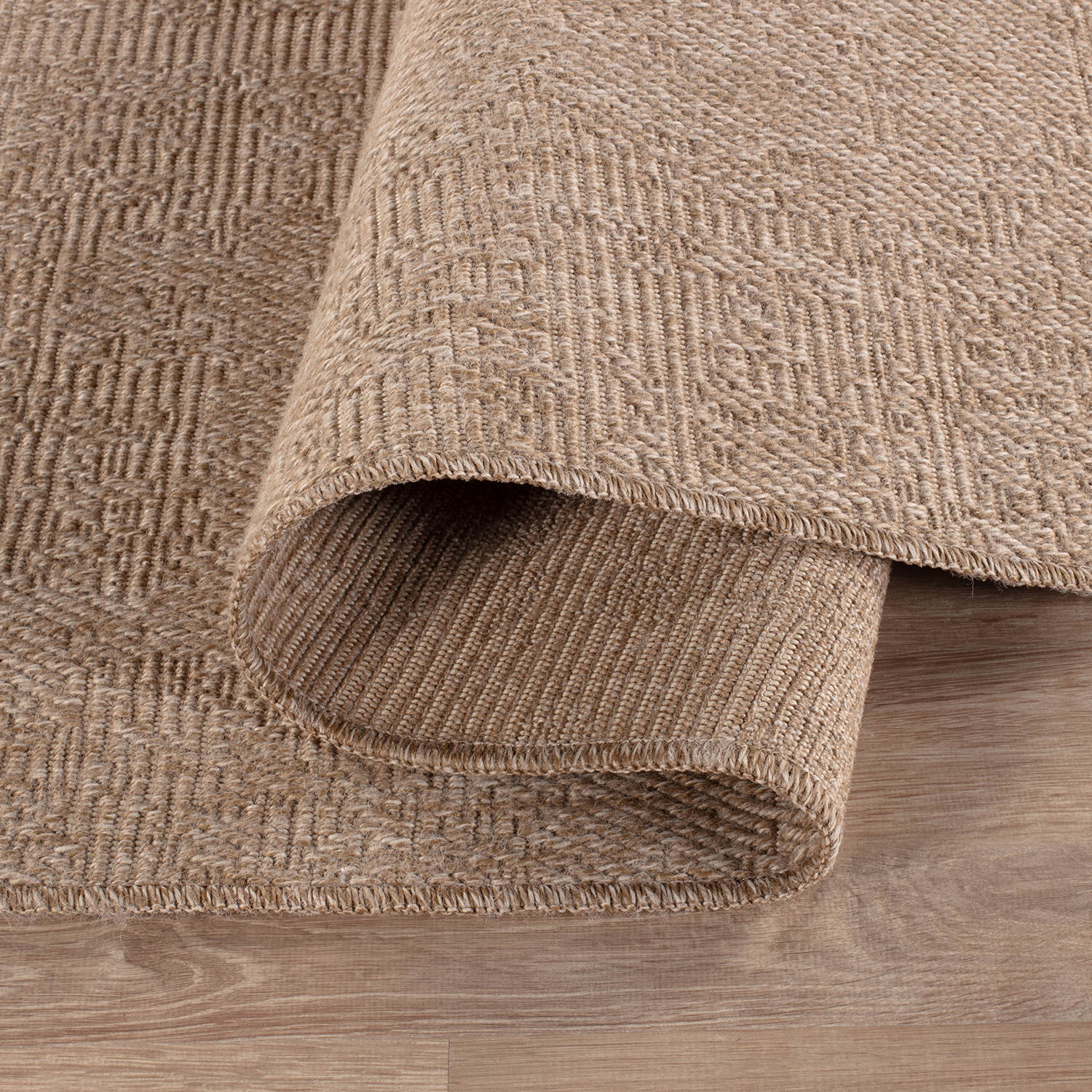 Fiora Natural 2 Jute-Look Rug | Zero-Stress Decor - Ornate Home